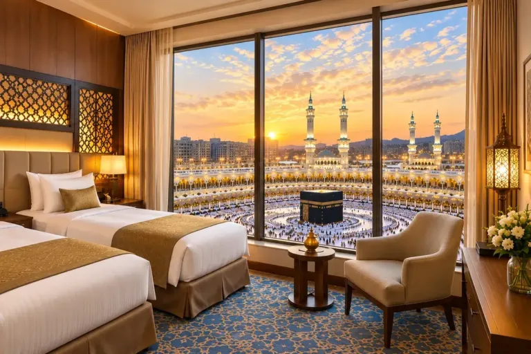 Pilgrim hotel accommodation in Makkah and Madinah