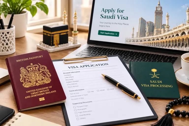 Saudi visa application support